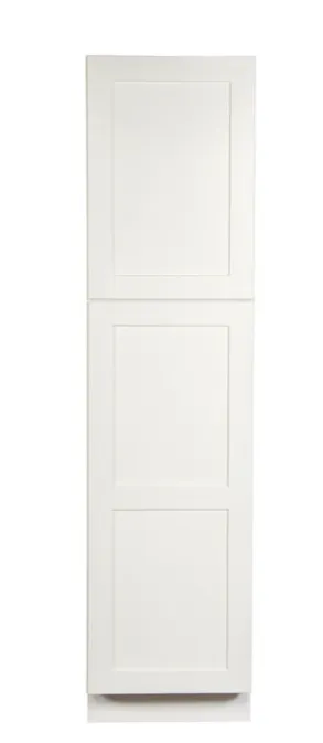 SHAKER WHITE LINEN CABINET -SSSWLINEN