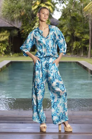 SHAMBALA SILK CHINA BLUE PANTS