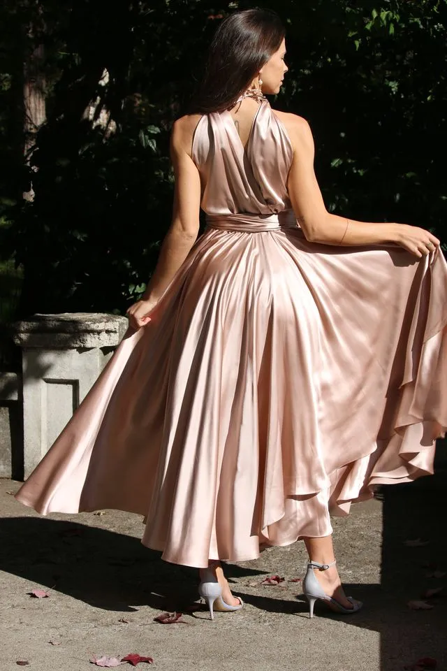 Silk Charmeuse Yes Dress