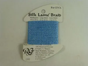 Silk Lame Braid LB49 China Blue