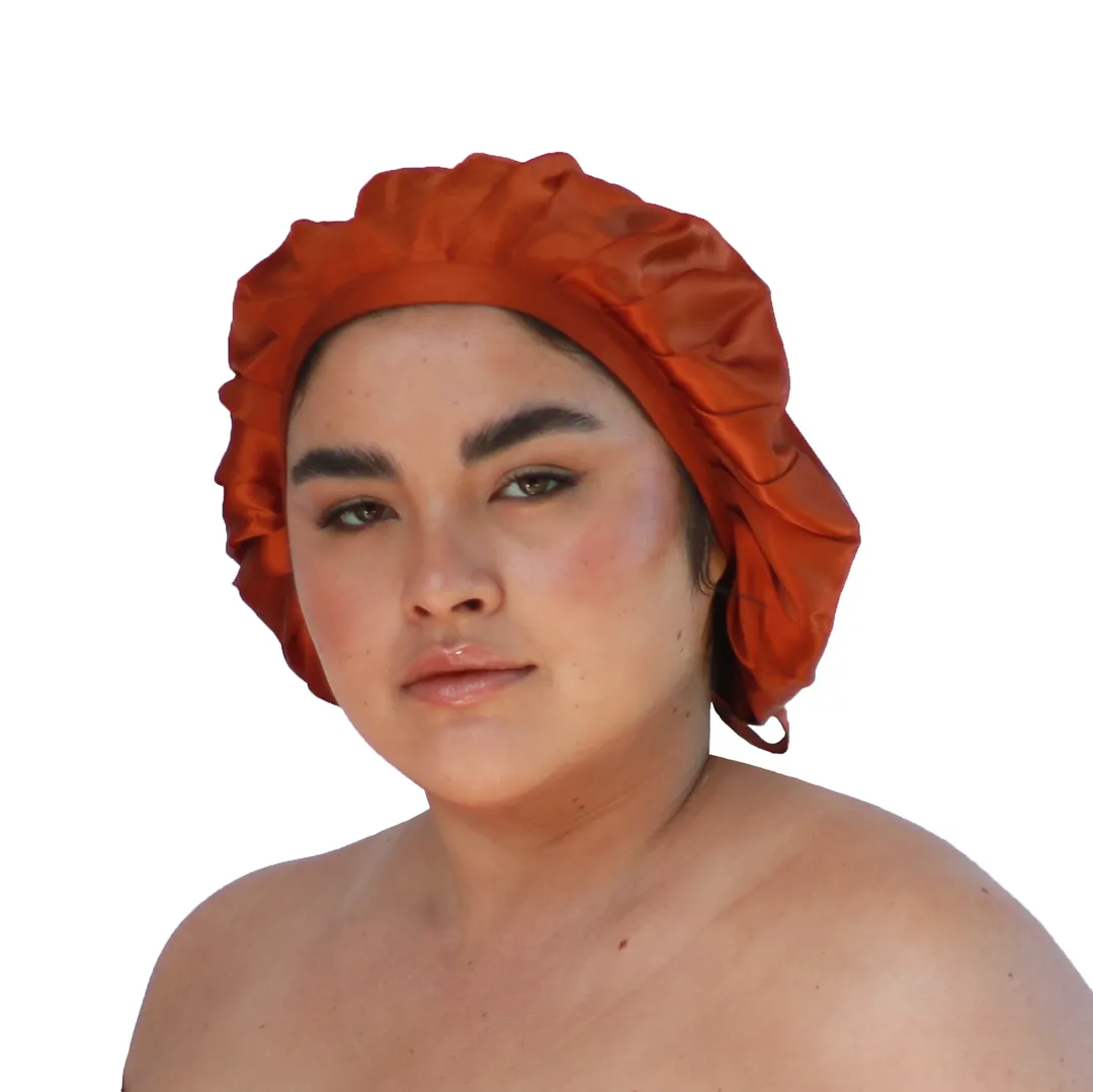Silk sleeping cap