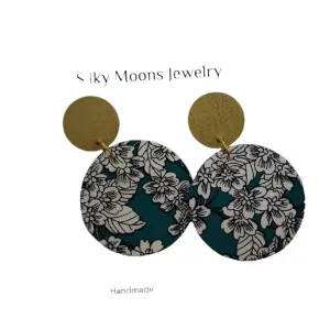 Silky Moons - Supermoon Dangle Small Earrings