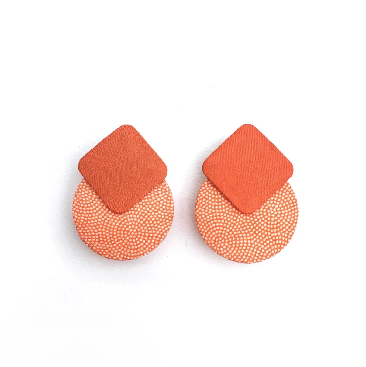 Silky Moons - Titan Moon Stud Earrings