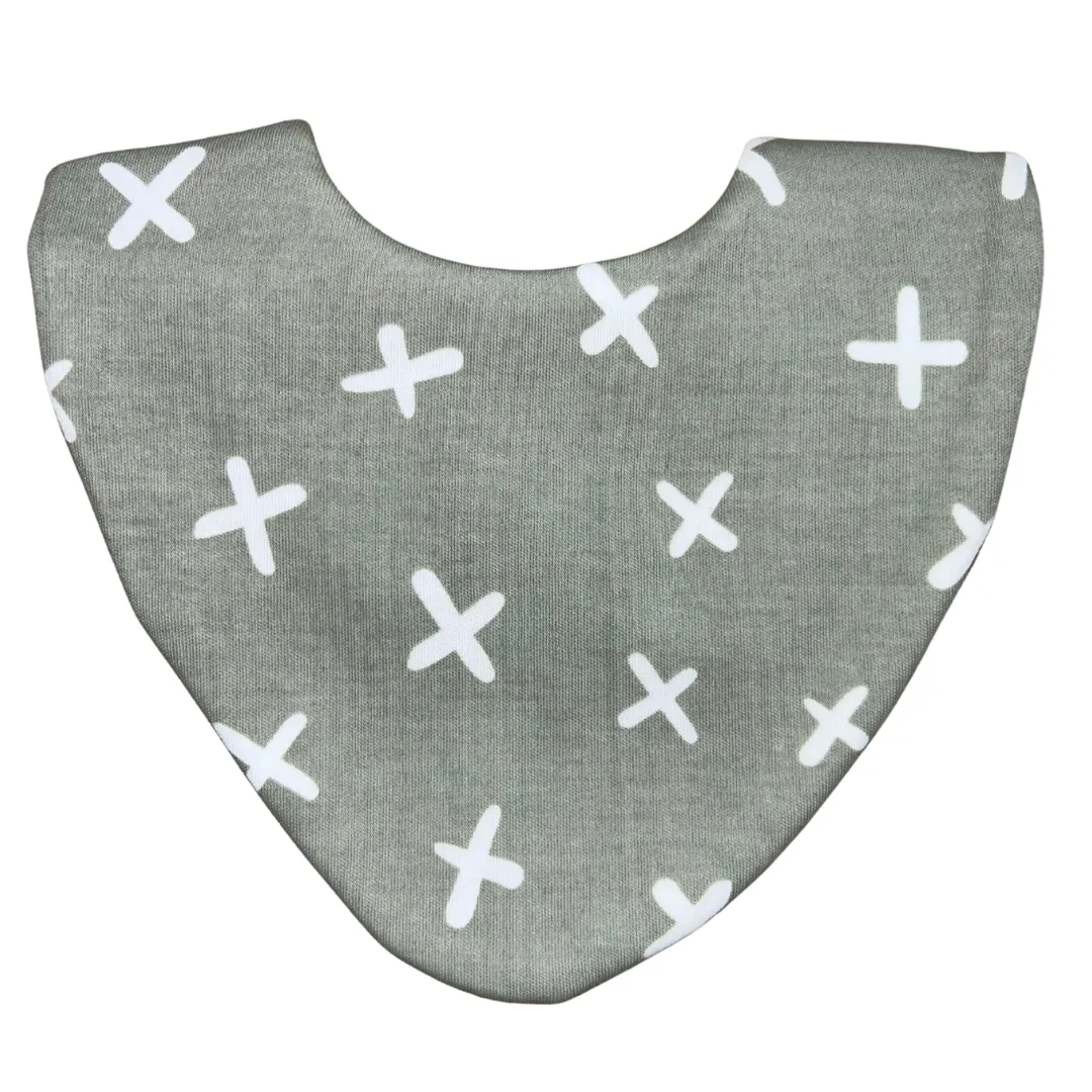 Simple Patterns Bundle of 3 SEN Waterproof Dribble Bibs