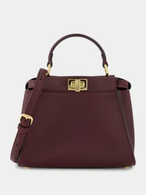 Small Peekaboo Leather Bag