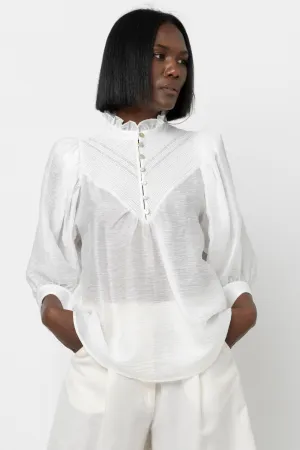 Smocked Shirt