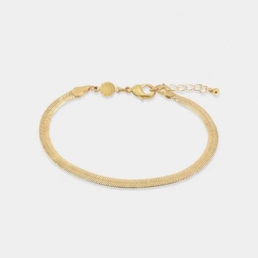 Snake Loxton - Chain Katie - Prompt response Bundle deal Coated CIANA Short Waterproof Bracelet: Clasp Gold