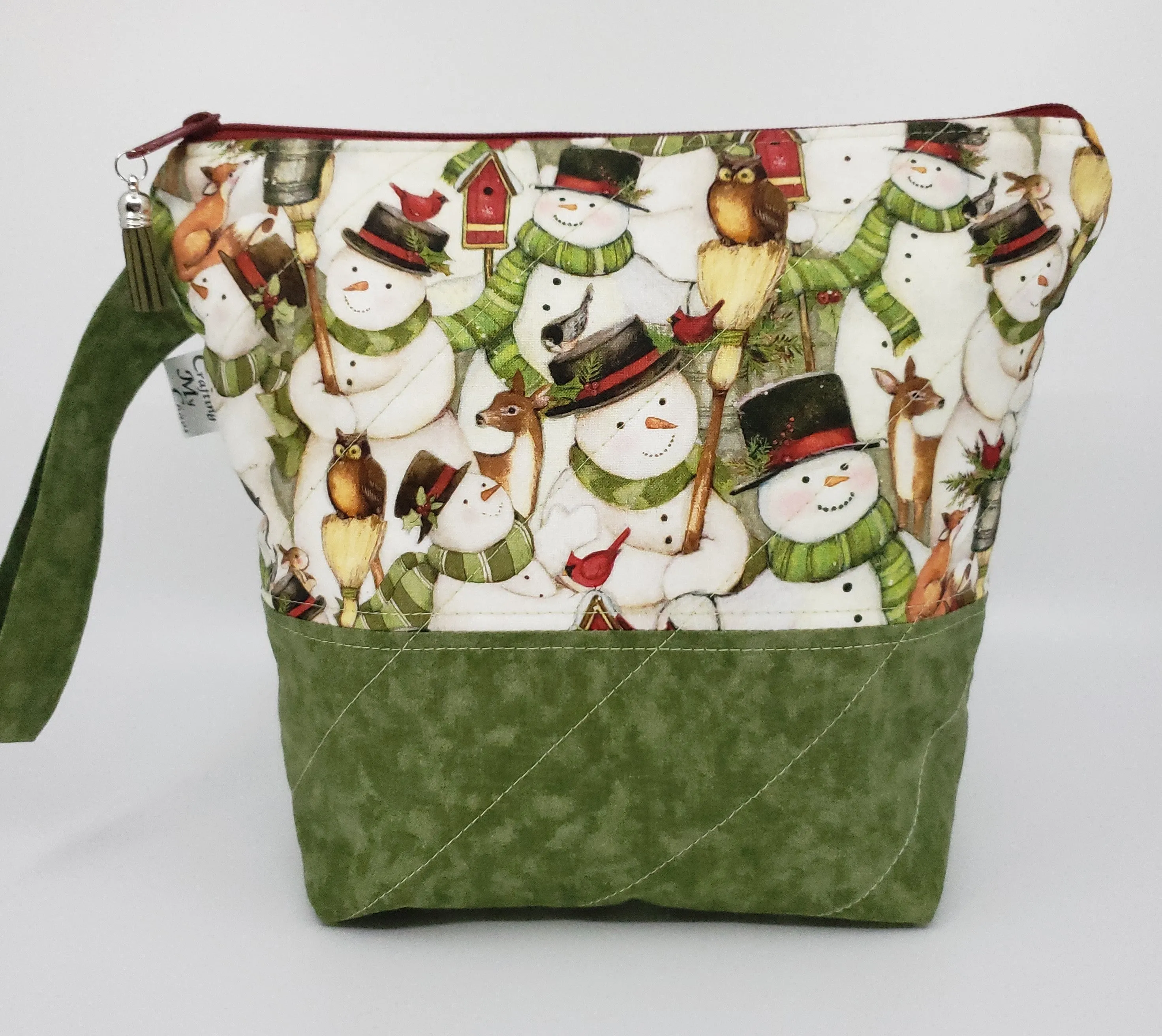 Snowmen - Project Bag - Small