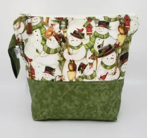 Snowmen - Project Bag - Small