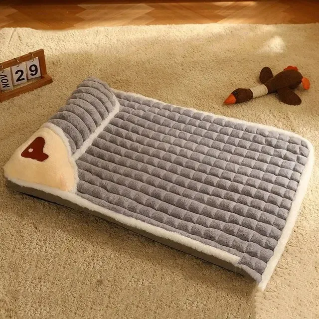 SnugglePuff Quilted Dog Bed