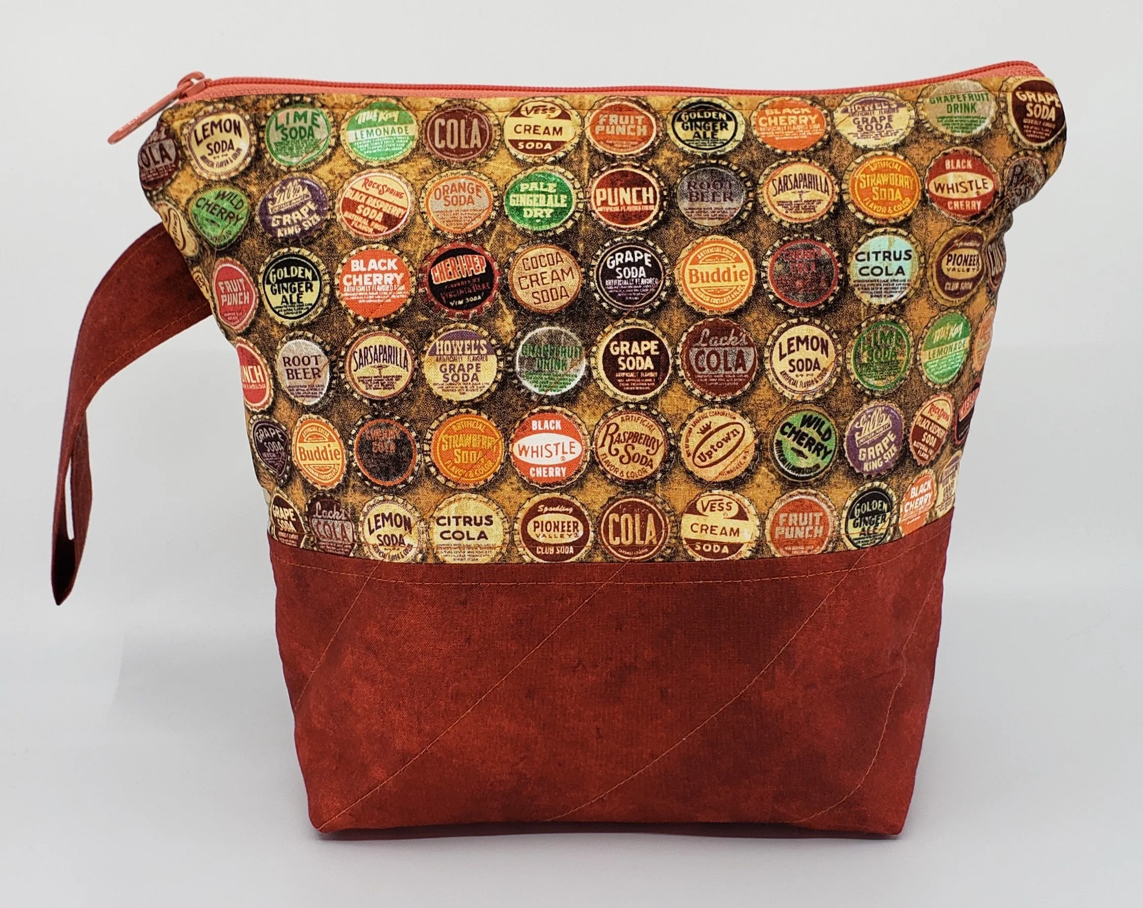 Soda Bottle Caps - Project Bag - Small
