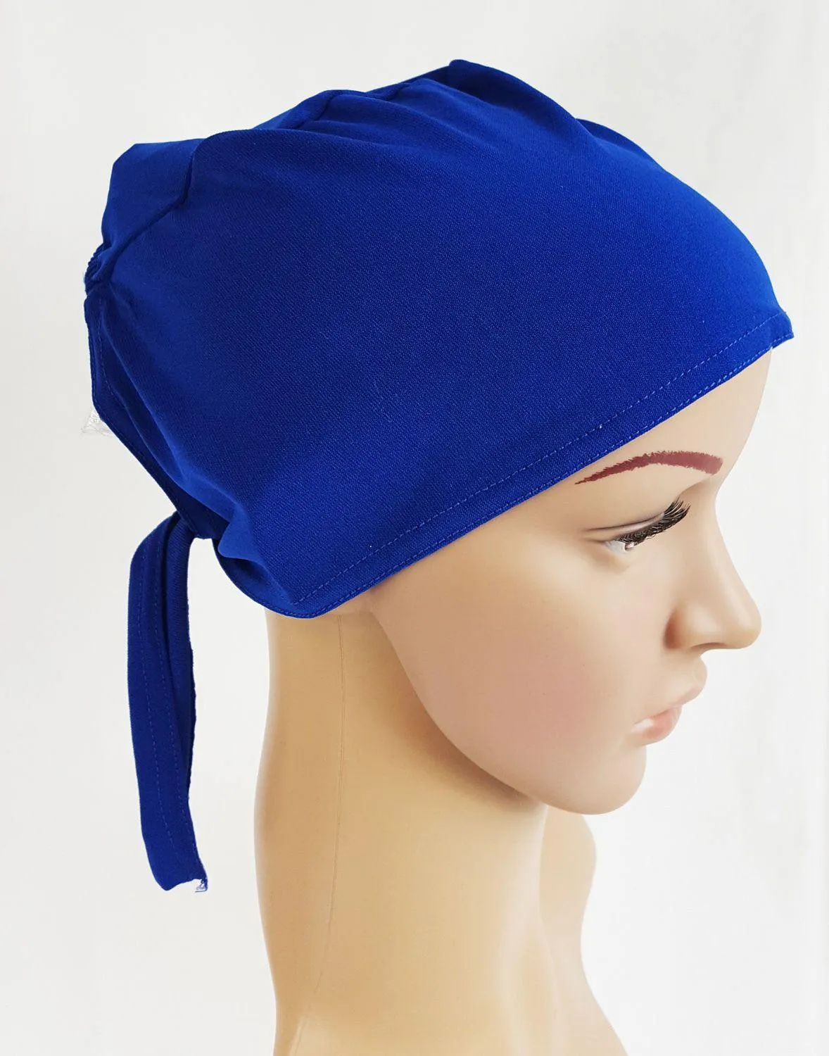 Solid Stretch TieBack UnderHijab Muslim Inner Hijab HairLoss Islamic Underscarf