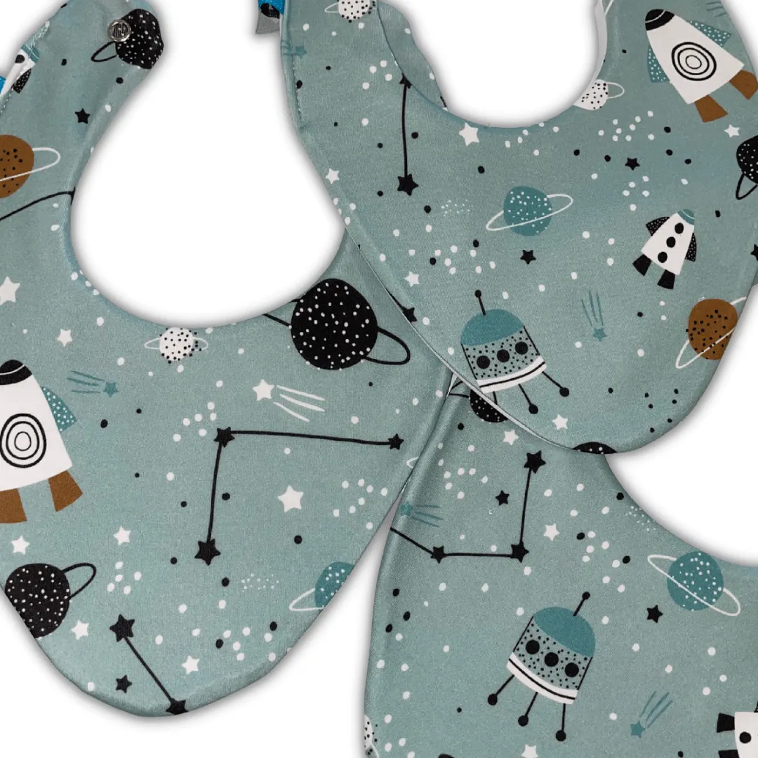 Space Waterproof Dribble Bib