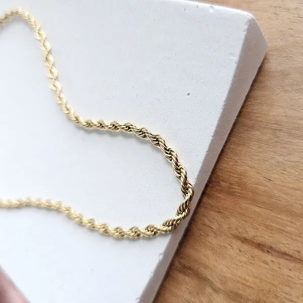 Spiffy & Splendid Luxe Gold Rope Chain - 16in