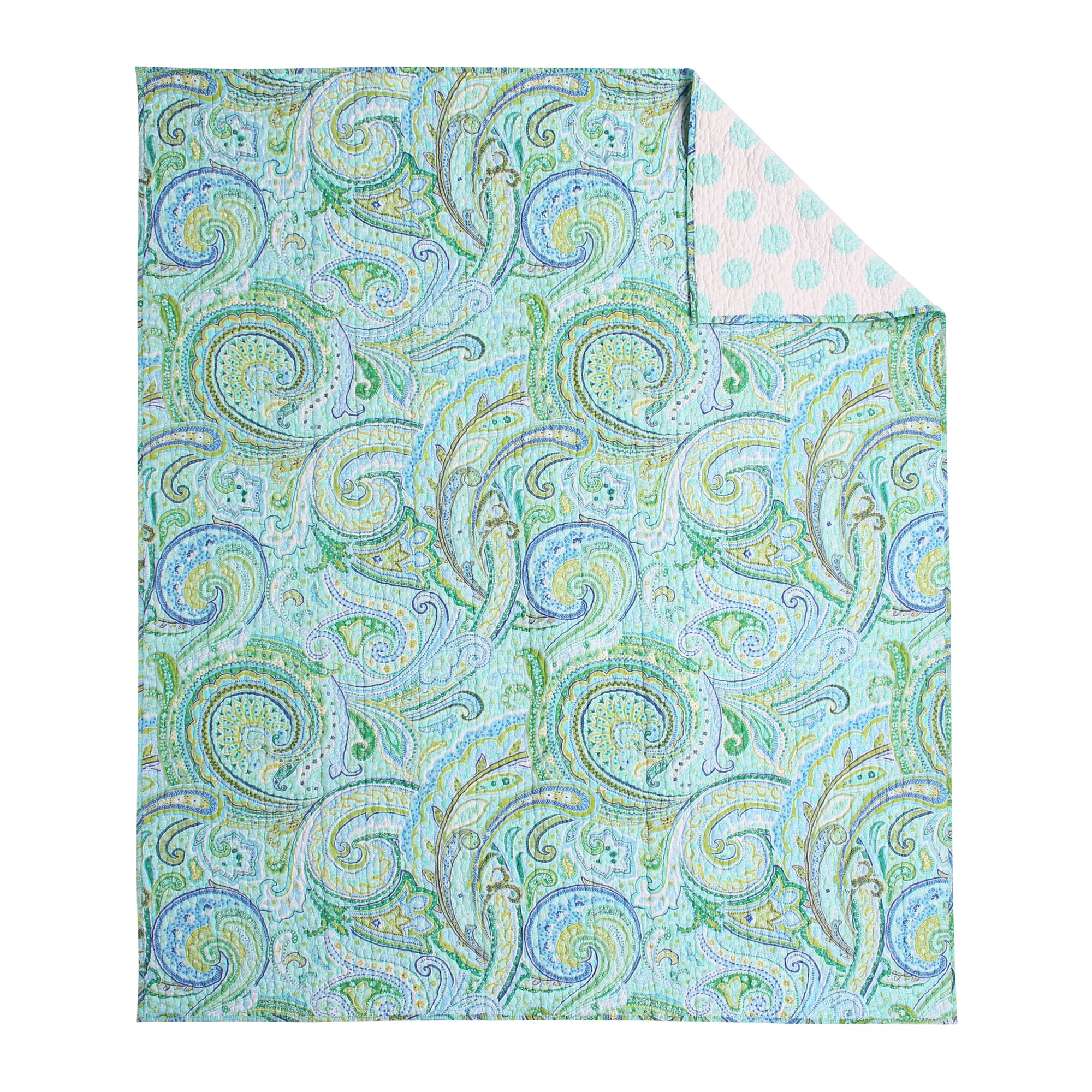 Spruce Quilted Throw