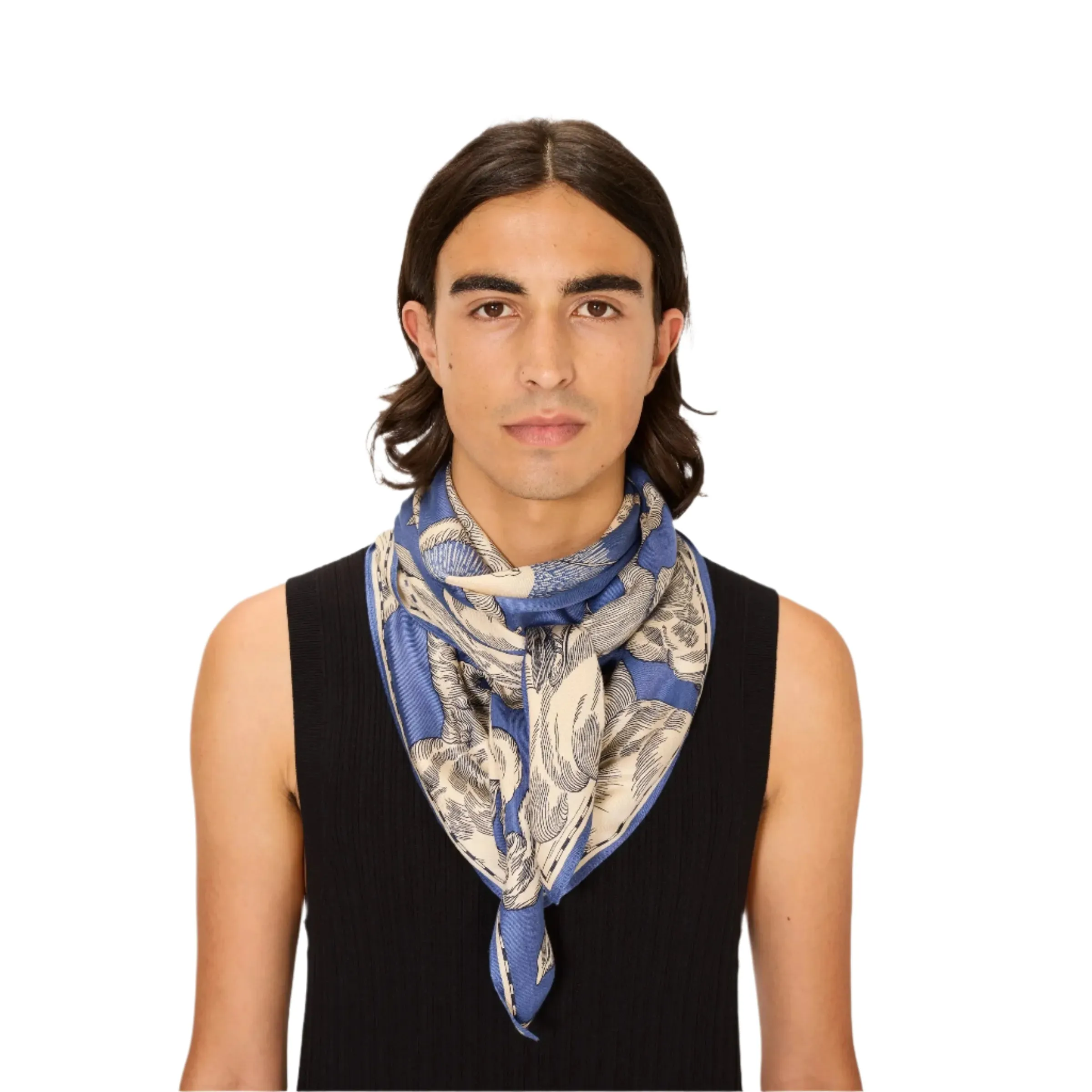 Square Scarf, Astrologie Blue