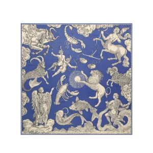 Square Scarf, Astrologie Blue