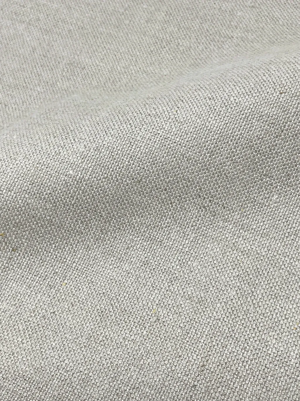 Stain Resistant Medium Heavy Weight 100% Linen Weave Fabric By The Yard/CL1124