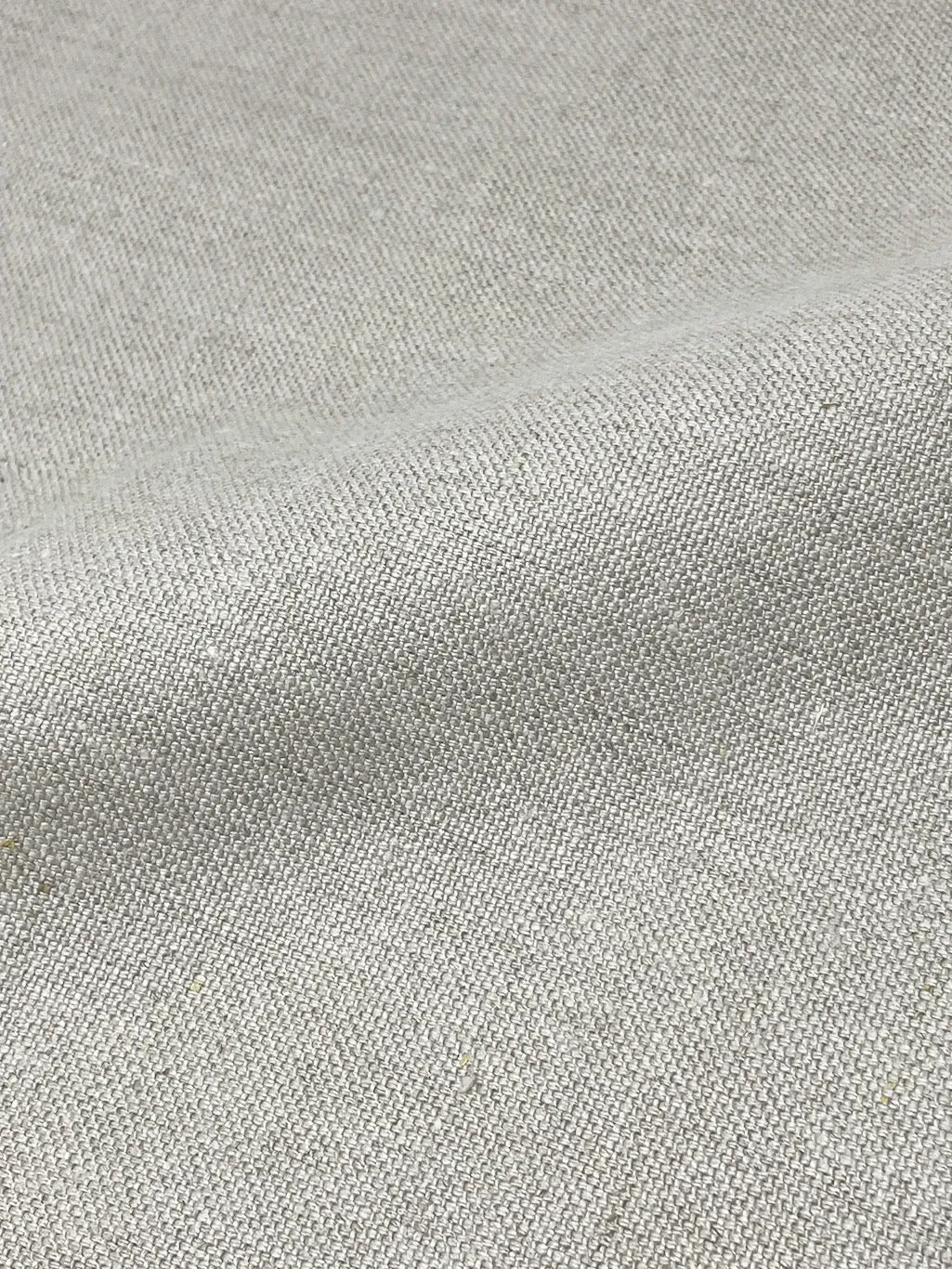 Stain Resistant Medium Heavy Weight 100% Linen Weave Fabric By The Yard/CL1124