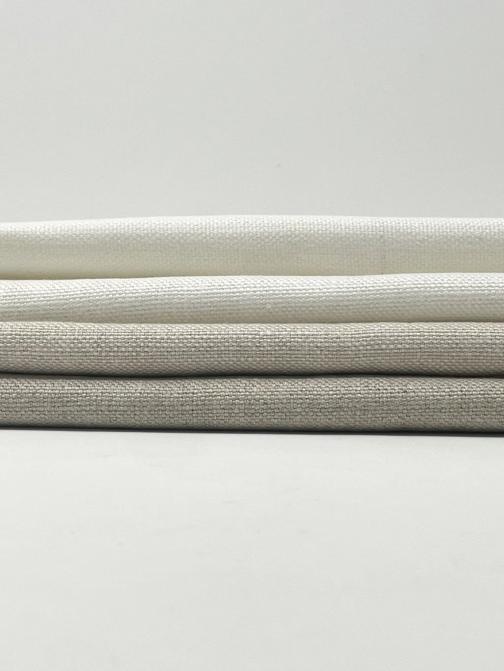 Stain Resistant Medium Heavy Weight 100% Linen Weave Fabric By The Yard/CL1124