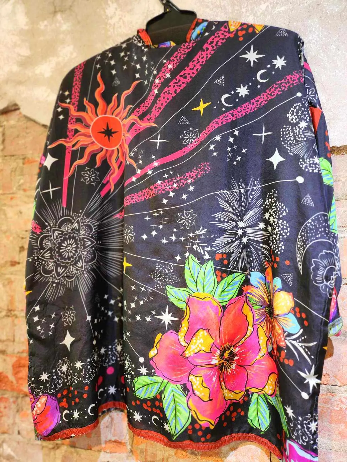 Starry Night Oversized Blouse