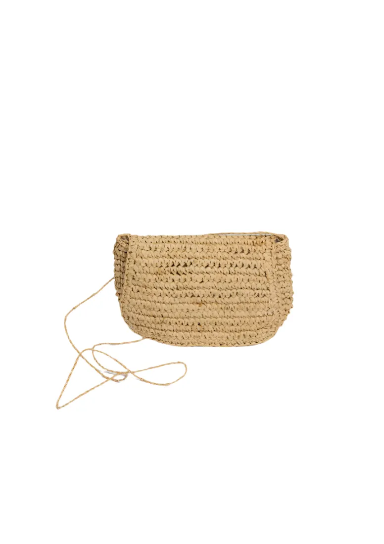 Straw Belt Bag