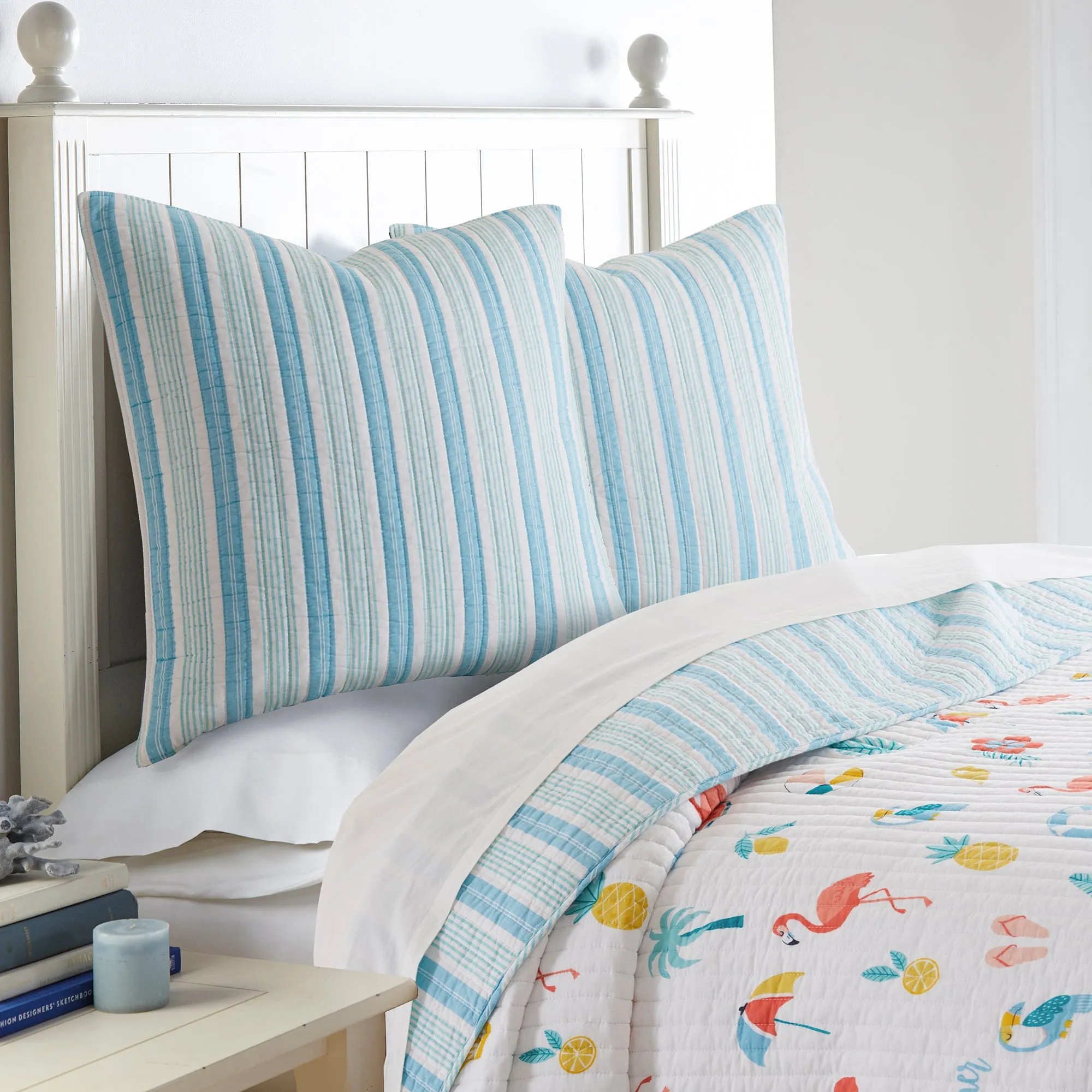 Summertime Euro Sham Set of 2