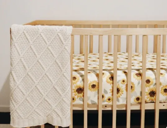 SUNFLOWERS COT QUILT