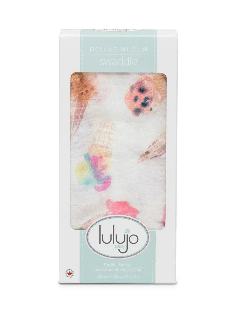 Swaddle Blanket For Baby By Lulujo