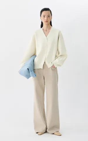 Sweater / JNBY H-line Mid-Length Cardigan