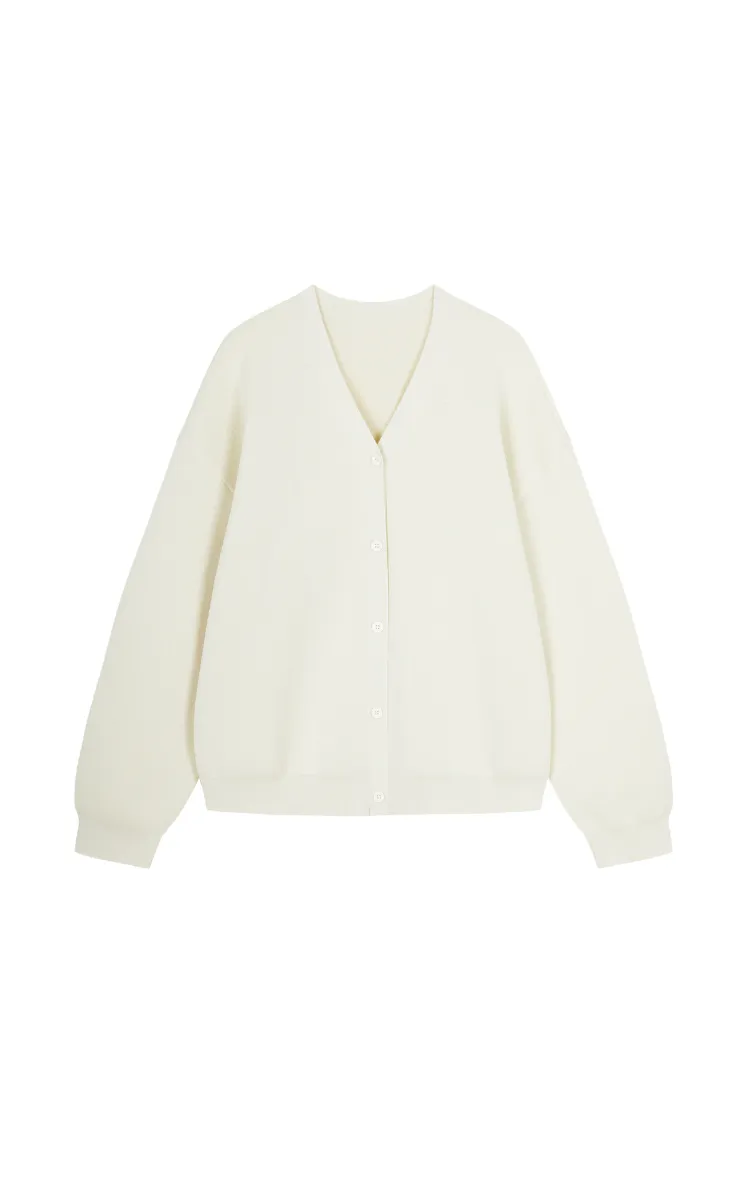 Sweater / JNBY H-line Mid-Length Cardigan