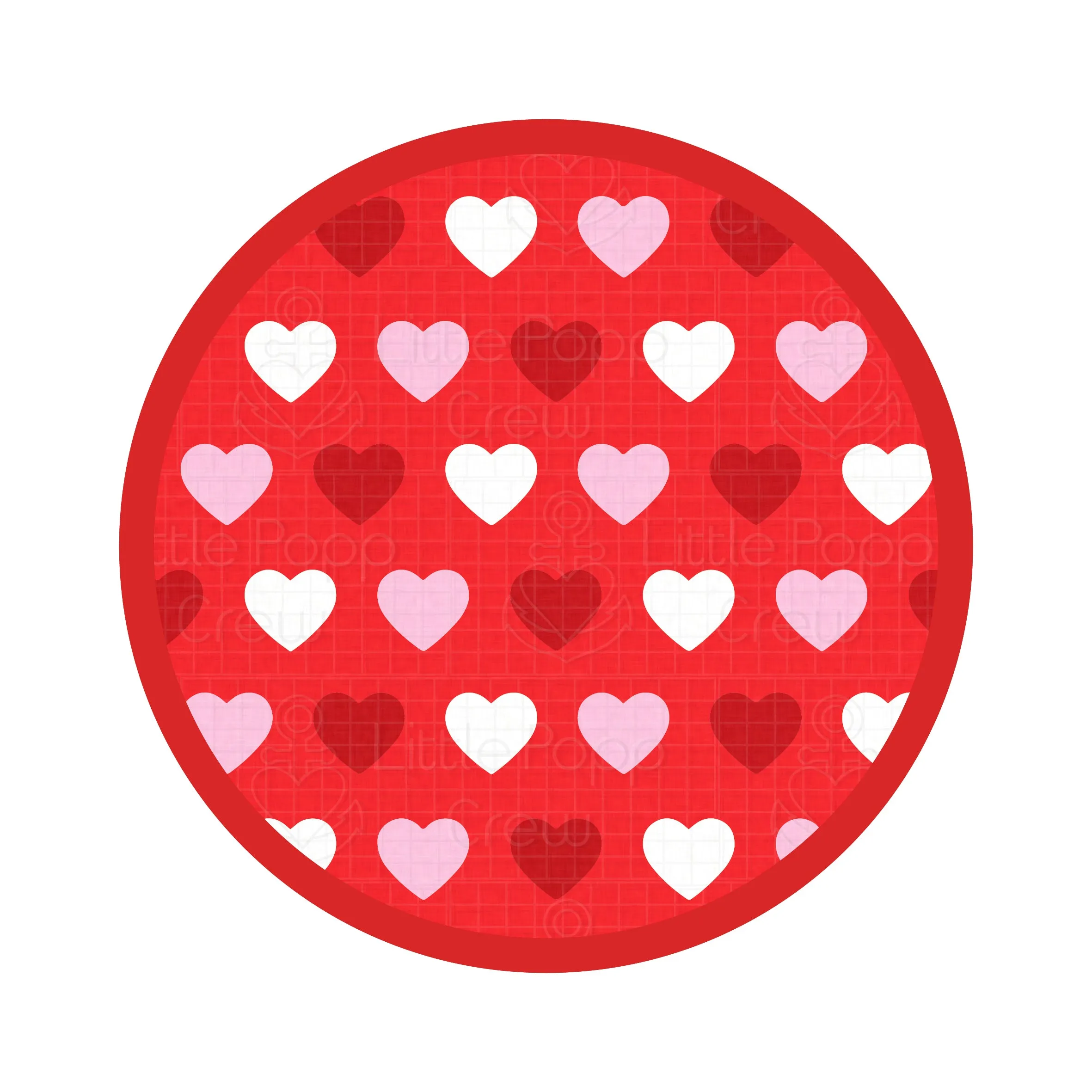 Sweet Little Hearts | Bamboo Swaddle Blanket