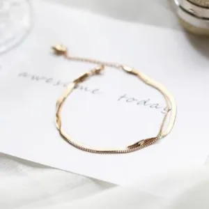 Swirl Light Anklet