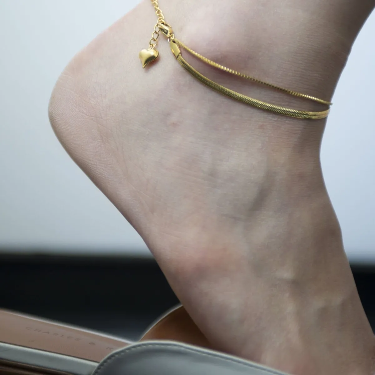 Swirl Light Anklet