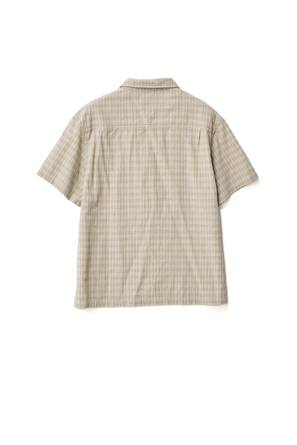 SWITCH CHECK SHIRT - TAN