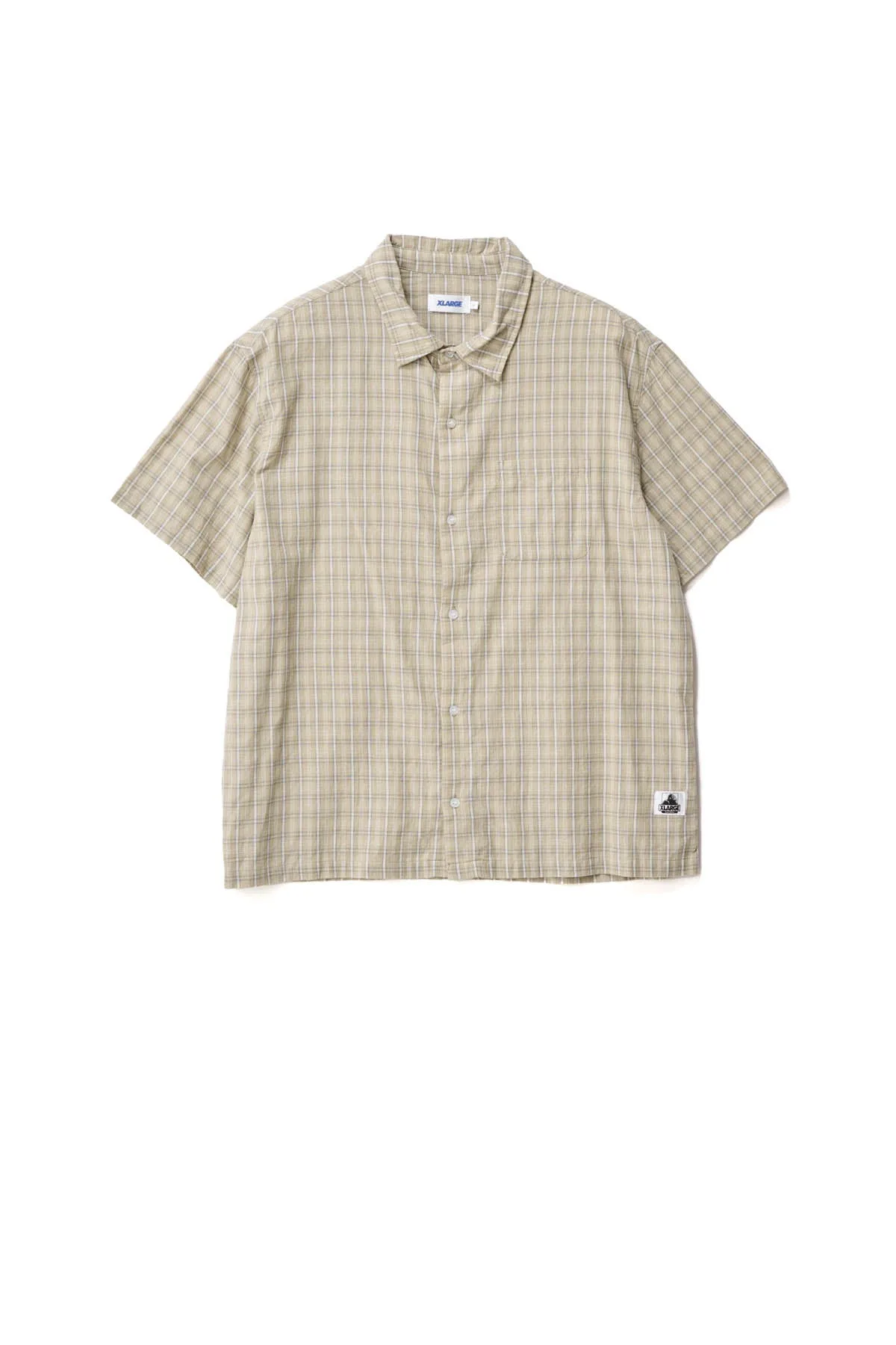 SWITCH CHECK SHIRT - TAN