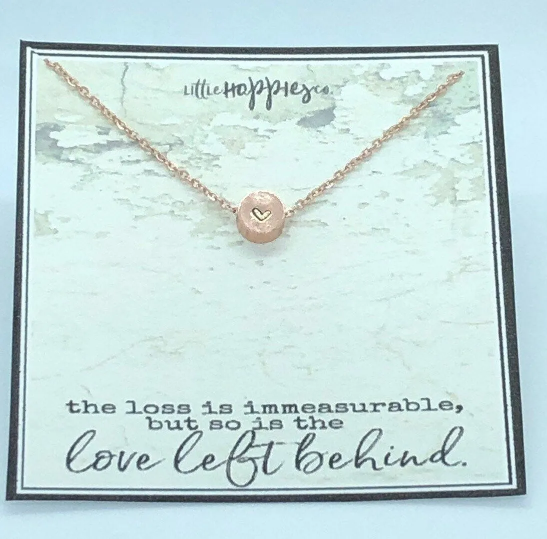 Sympathy/Grief Necklace - dainty womens necklace, miscarriage gift, sympathy necklace, sympathy gift, grief gift, encouragement gift