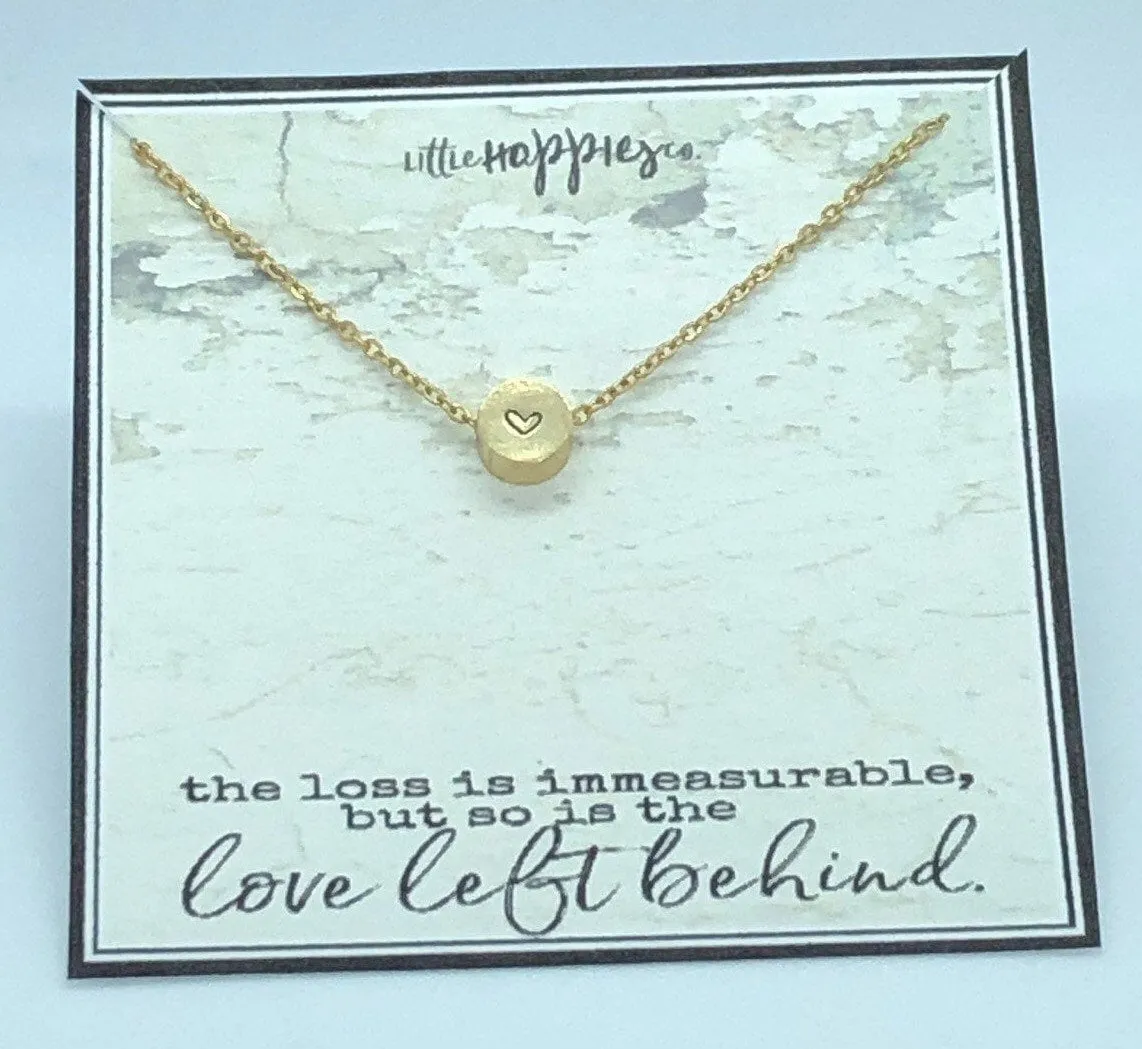 Sympathy/Grief Necklace - dainty womens necklace, miscarriage gift, sympathy necklace, sympathy gift, grief gift, encouragement gift