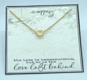 Sympathy/Grief Necklace - dainty womens necklace, miscarriage gift, sympathy necklace, sympathy gift, grief gift, encouragement gift