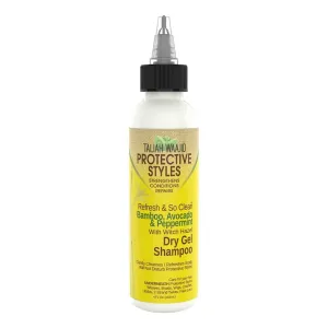 Taliah Waajid Refresh & So Clean Dry Gel Shampoo - 4 Oz | Bamboo, Avocado & Peppermint | No-Rinse, Instant Freshness!