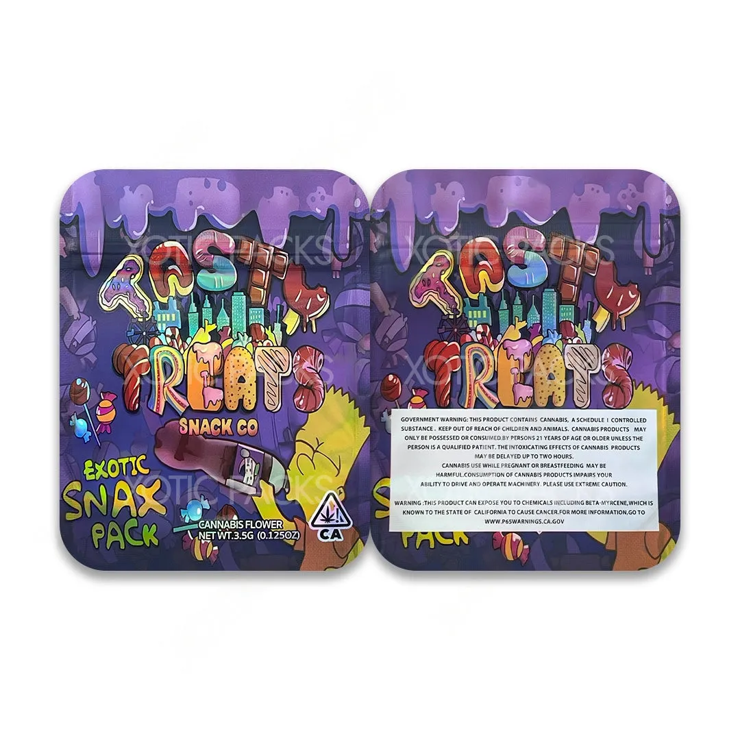 Tasty Treats Mylar Bag 3.5 Grams