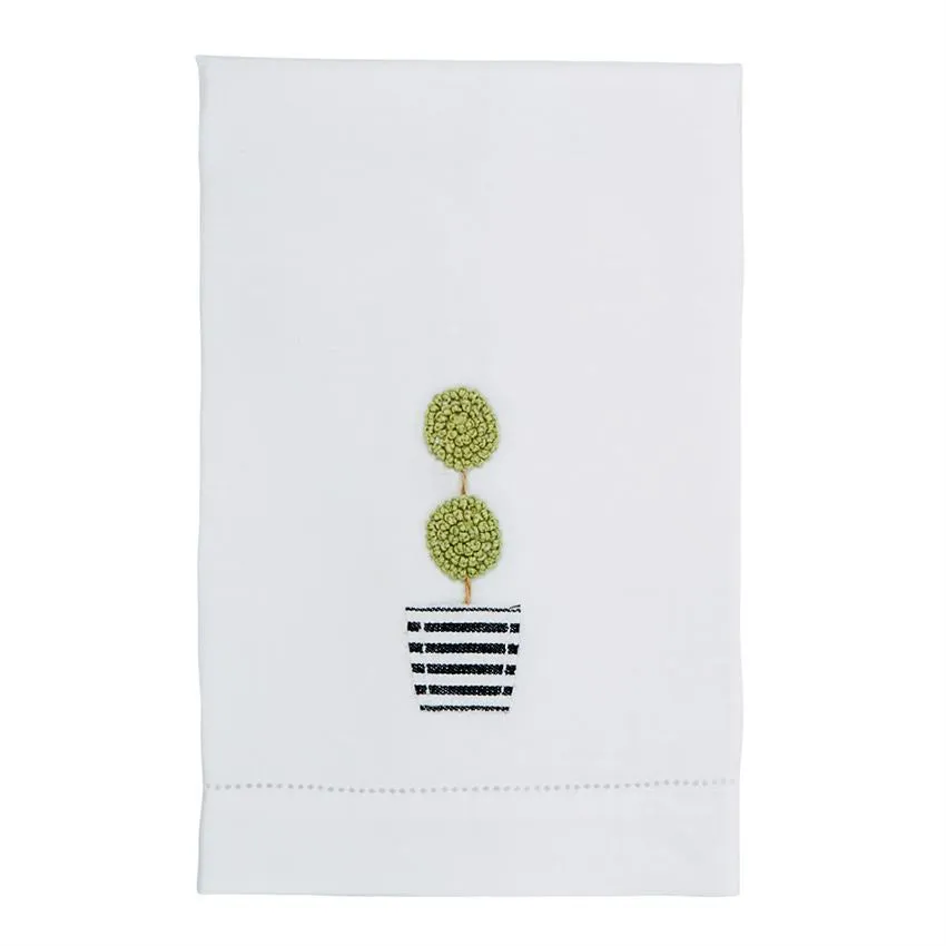 TEA TOWEL -MP- TWO TOPIARY