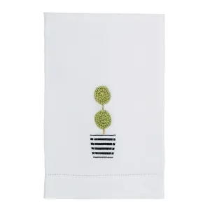 TEA TOWEL -MP- TWO TOPIARY