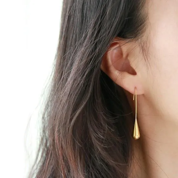 Teardrop Hook Earrings