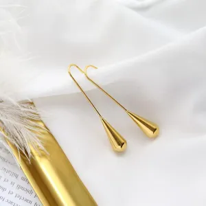 Teardrop Hook Earrings