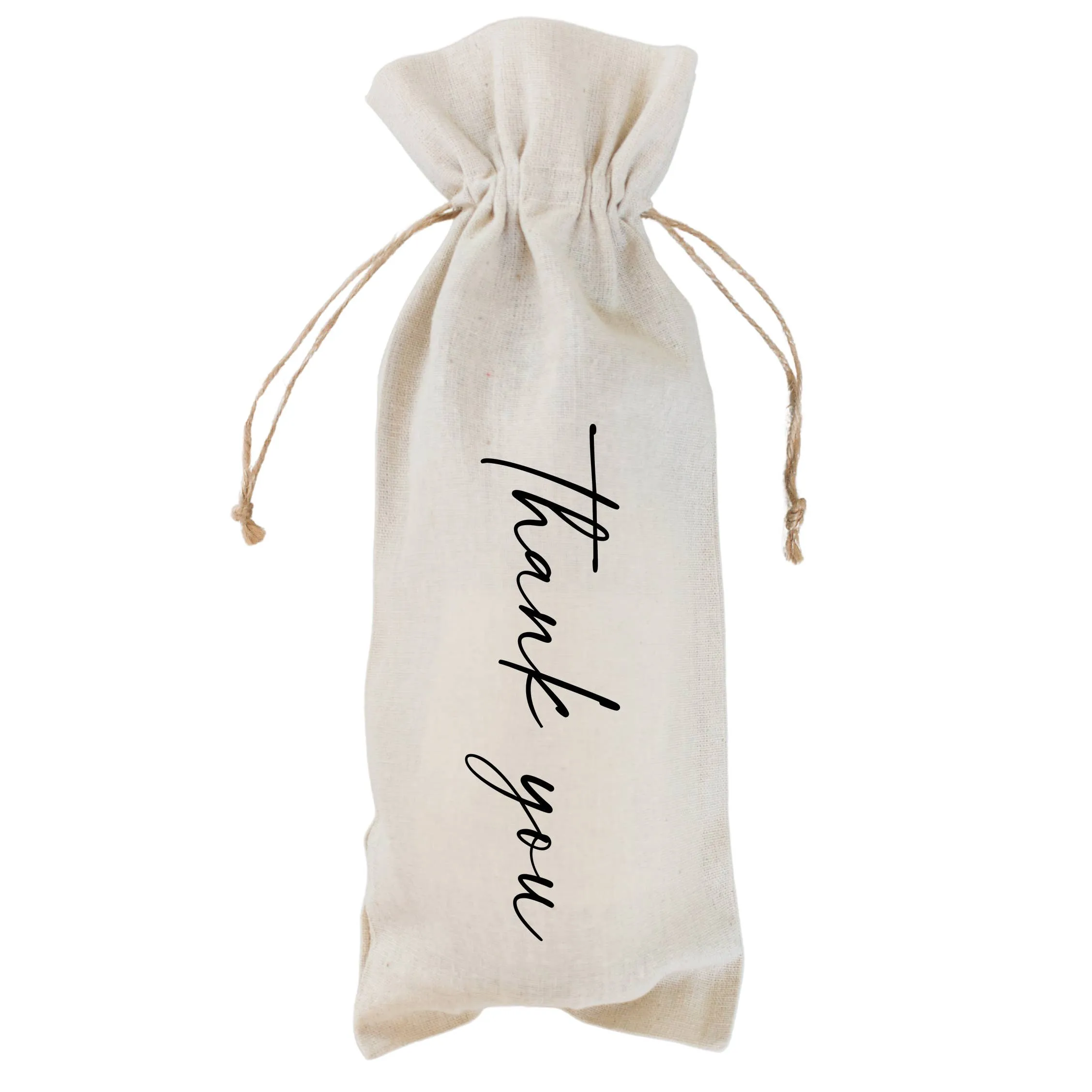 Thank You Wine Bag