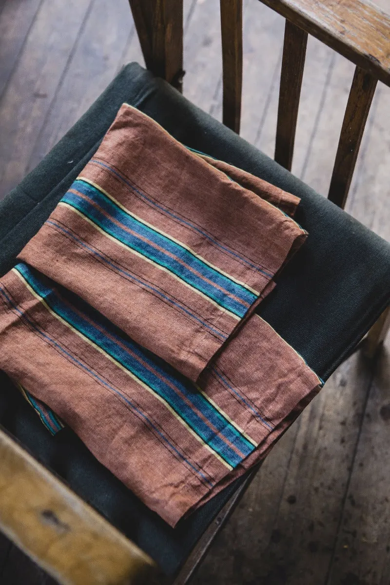 the ontario stripe guest towel