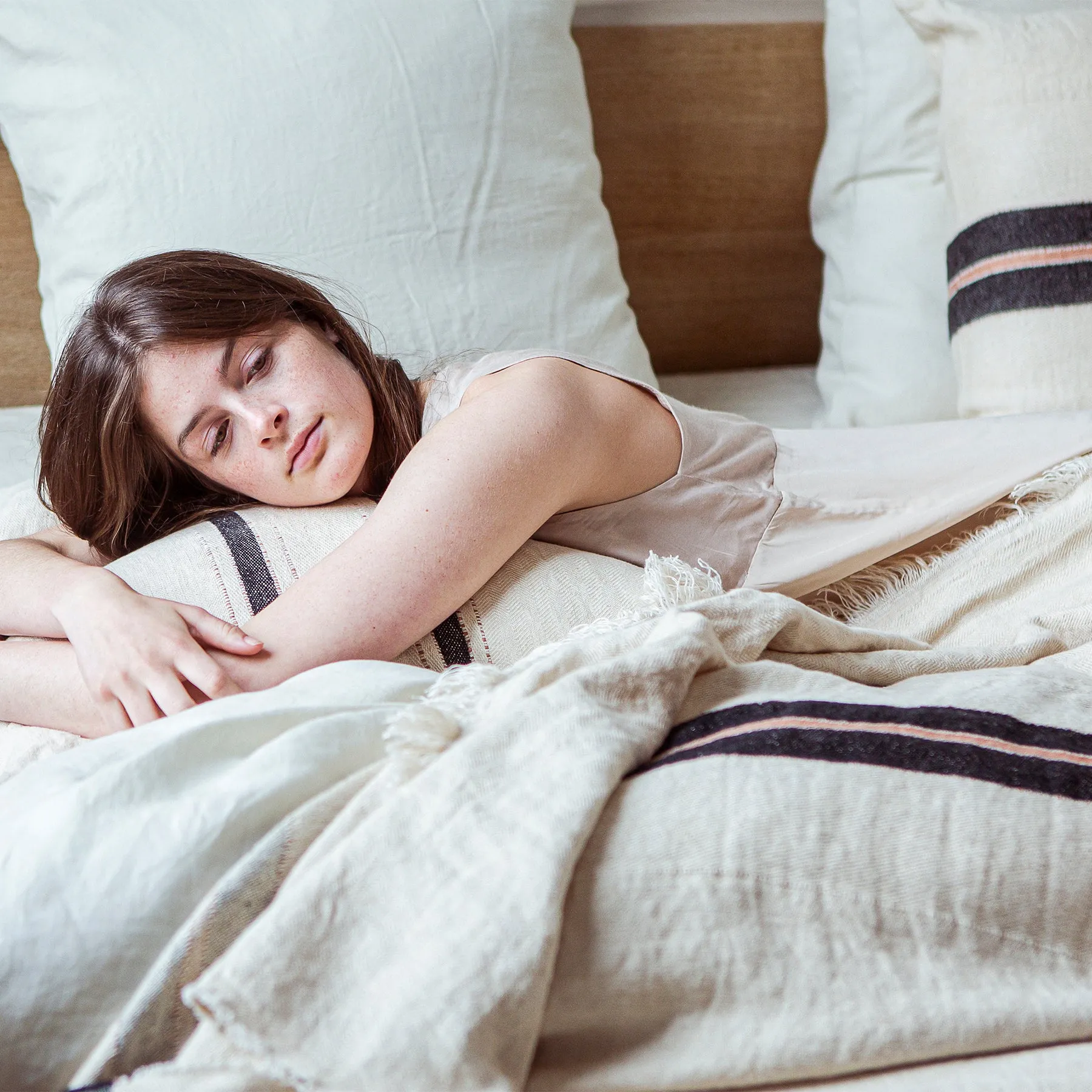 the patagonian stripe coverlet