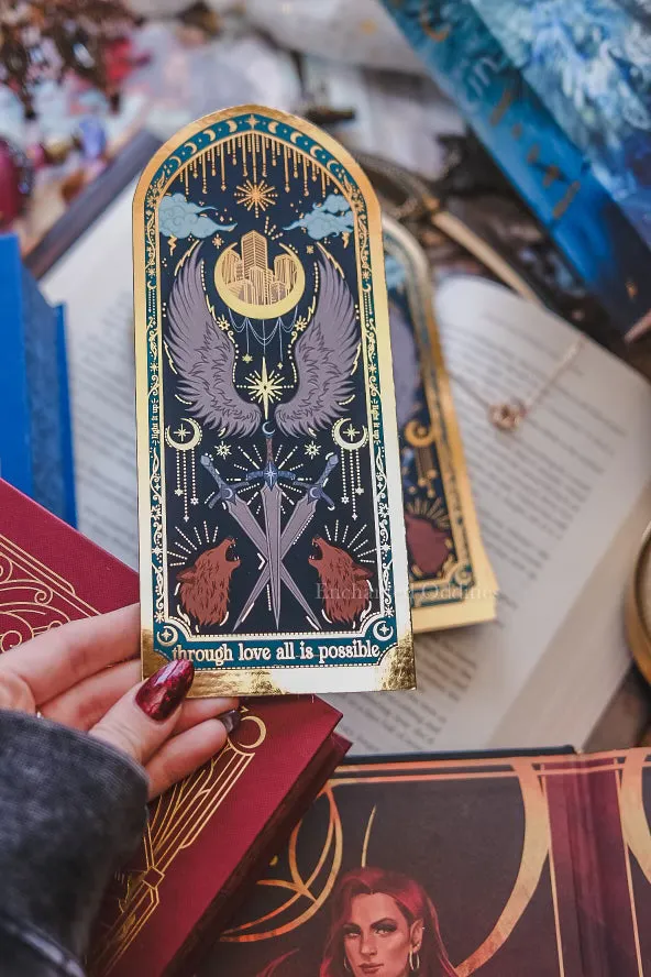 Through Love bookmark