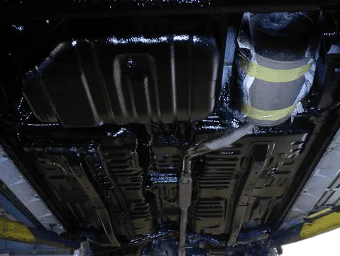 TLA Coatings Automotive Underbody Coating is used in the automotive industry for the protection of underbody carriages and internal joints and seams from corrosion caused by exposure to the elements.